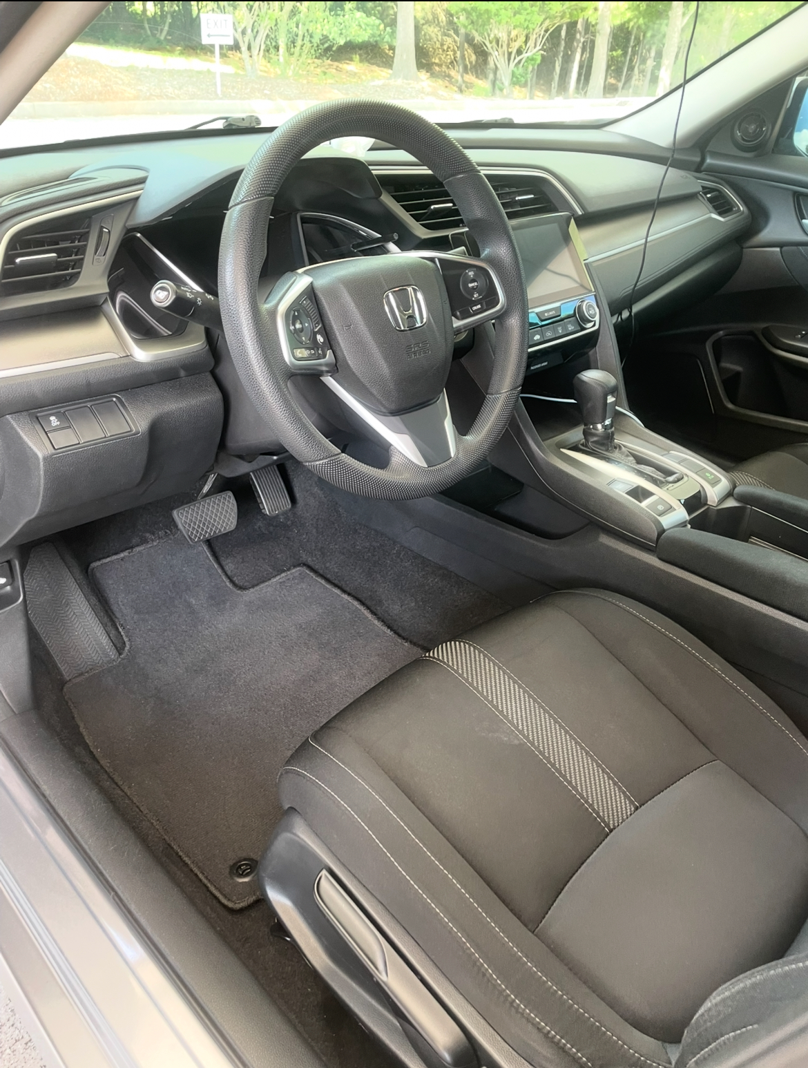 Honda Civic interior after detail